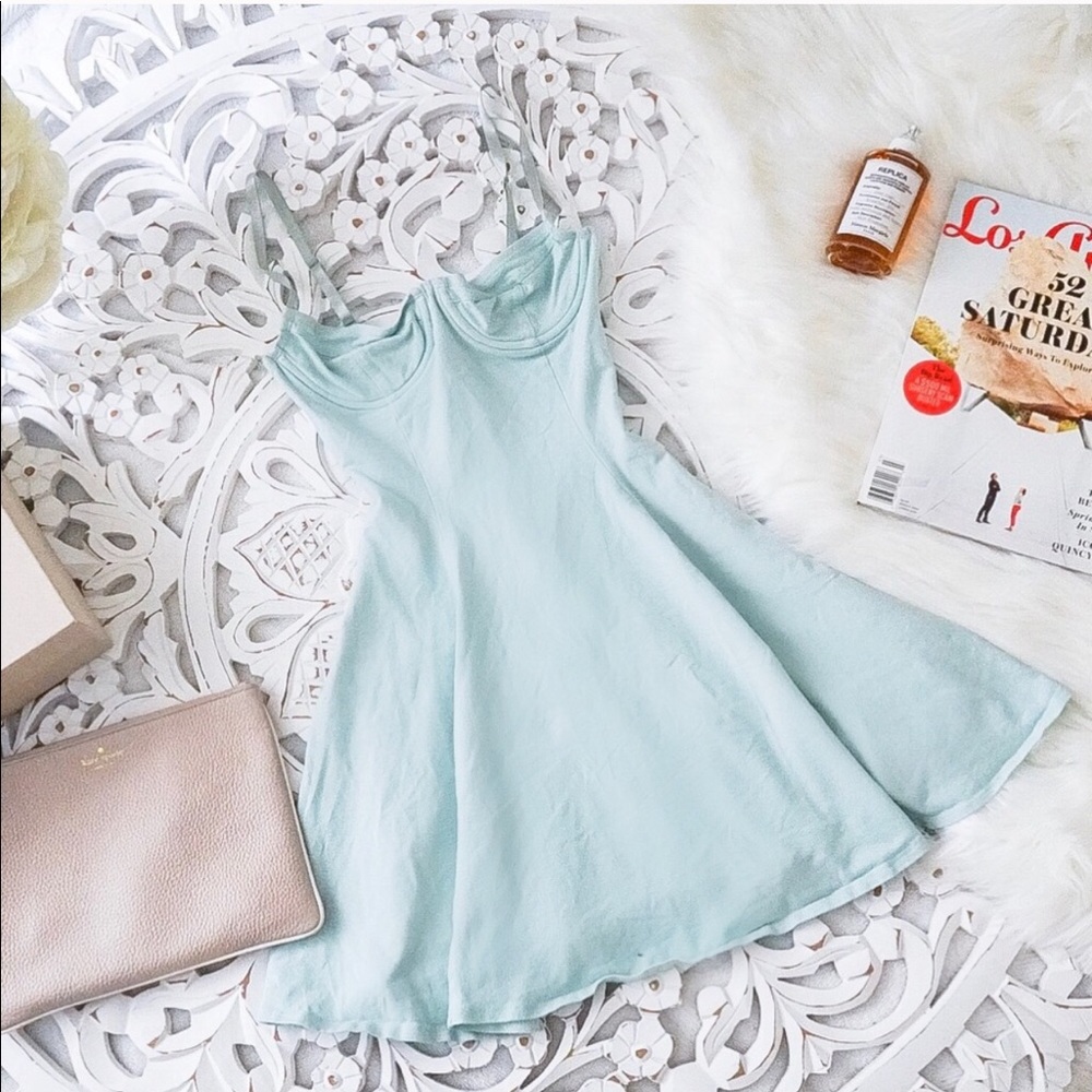 Flirty skater dress from American Apparel XS